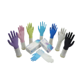 Waterproof Industrial Use Purple Nitrile Gloves